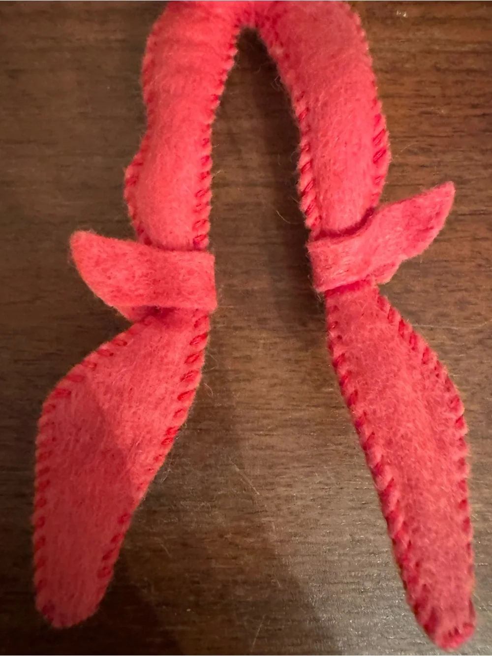 Annalee 1989 Mobilitee Red Christmas Elf Closed Eyes